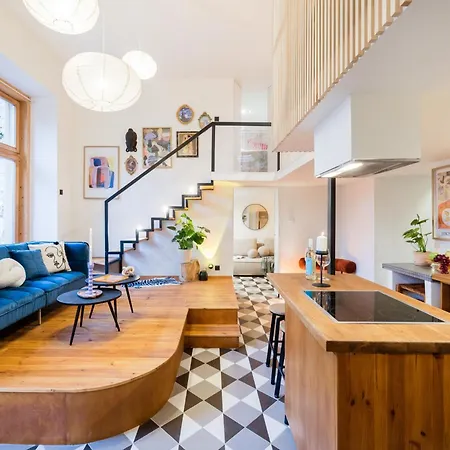 Spacious Wellness Retreat By Dohany Synagogue Apartmán *